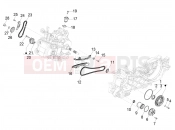 PIAGGIO Beverly 400 Deep Black E5 (EU) Oil pump