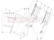 PIAGGIO Beverly 400 Deep Black E5 (EU) Windshield - Glass