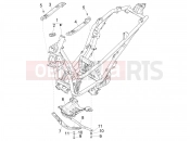 PIAGGIO BV 400 Deep Black E5 (CA, USA) Frame/bodywork