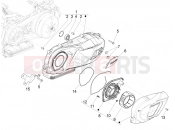Crankcase cover - Crankcase cooling - Piaggio Medley 125 E5+ (EU) 2025