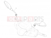 Driving mirror/s - Piaggio Medley 125 E5+ (EU) 2025