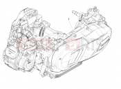 Engine assembly - Piaggio Medley 125 E5+ (EU) 2025