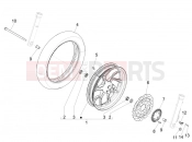 Front wheel - Piaggio Medley 125 E5+ (EU) 2025