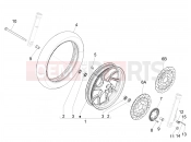 Front wheel - Piaggio Medley 125 E5 (EU) 2021