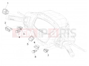 PIAGGIO Medley 200 E5+ (EU) Selectors - Switches - Buttons