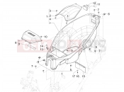 PIAGGIO MP3 310 HPE / HPE Sport E5+ (EU) Helmet huosing - Undersaddle