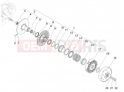 Driven pulley - Piaggio MP3 530 HPE Exclusive E5+ (EU) 2024
