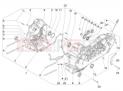 PIAGGIO MP3 530 HPE Exclusive E5+ (EU) CRANKCASE
