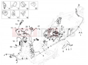 PIAGGIO MP3 530 HPE Exclusive E5+ (EU) Main cable harness