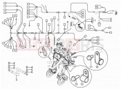 Main cable harness - Piaggio MP3 300 YOUrban ERL 2016