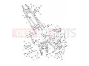 TRIUMPH Tiger 1200 GT Explorer Frame & Rear Subframe