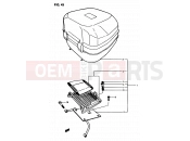 SUZUKI AP507 W (1998) (T/7/V) 43 - SADDLE BOX (OPTIONAL)