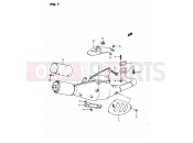SUZUKI AP50R7 W (1998) (T/7/V) 7 - MUFFLER