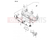 SUZUKI AP50R7 W (1998) (T/7/V) 20 - REAR COMBINATION LAMP