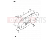 SUZUKI AP50 V (1997) (T/7/V) 3 - CRANKCASE LEFT COVER