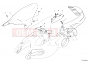 DUCATI 2020 Multistrada 1260 S Touring REAR MUDGUARD