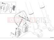 DUCATI 2025 Desert X Front brake system