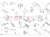 DUCATI 2025 Desert X Workshop service tools - engine