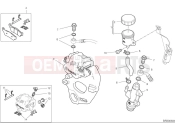 DUCATI 2025 Desert X Rear brake system