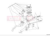 DUCATI 2025 Desert X Discovery Front brake pump