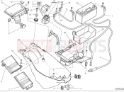 DUCATI 2025 Desert X Discovery Battery holder