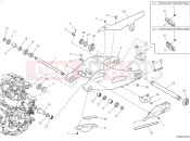 DUCATI 2025 Desert X Discovery Rear swingarm