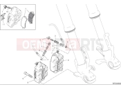 DUCATI 2025 Desert X Rally Front brake system