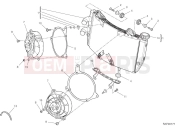 DUCATI 2025 Desert X Rally Water cooler