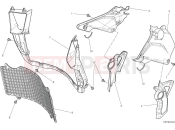 DUCATI 2025 Desert X Rally Radiator fairing