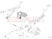 DUCATI Diavel for Bentley Rear shock absorber