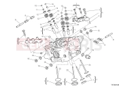 DUCATI Panigale V2 Vertical cylinder head