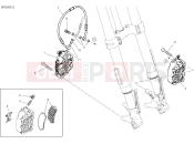 DUCATI Panigale V2 Front brake system
