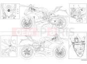 DUCATI Panigale V2 S Positioning plates
