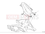 DUCATI Panigale V2 S Rear mudguard