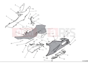 DUCATI Panigale V2 S Left side fairings