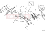 DUCATI Panigale V2 S License plate holder