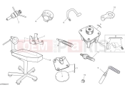 DUCATI 2025 Panigale V2 Superquadro Final Edition Workshop service tools - engine (2)