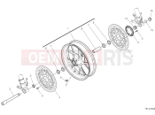 DUCATI 2025 Panigale V2 Superquadro Final Edition Front wheel