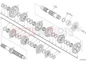 DUCATI 2025 Panigale V2 Superquadro Final Edition Gear box