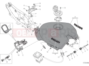 DUCATI 2025 Panigale V2 Superquadro Final Edition Fuel tank