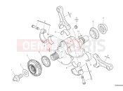 DUCATI 2025 Panigale V2 Superquadro Final Edition Crankshaft