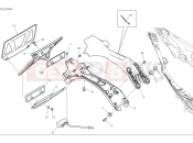 DUCATI 2025 Panigale V4 Plate holder (Japan)