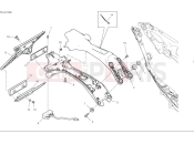 DUCATI 2025 Panigale V4 S Plate holder