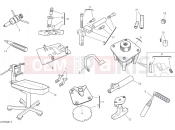 DUCATI 2025 Hypermotard 698 Mono Workshop service tools - engine (2)
