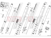 DUCATI 2025 Hypermotard 698 Mono Front fork