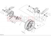 DUCATI 2025 Hypermotard 698 Mono Rear wheel