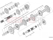 DUCATI 2025 Hypermotard 698 Mono Gear box