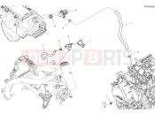 DUCATI 2025 Hypermotard 698 Mono Secondary air system