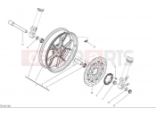 DUCATI 2025 Hypermotard 698 Mono Front wheel