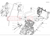DUCATI 2025 Hypermotard 698 Mono Cooling circuit
